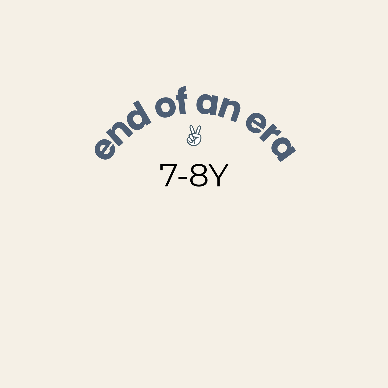 End of an Era Sale 7-8Y