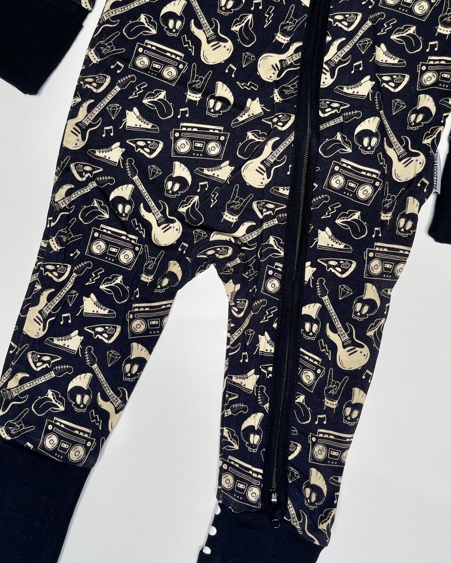 Rock & Roll Zip Sleepsuit