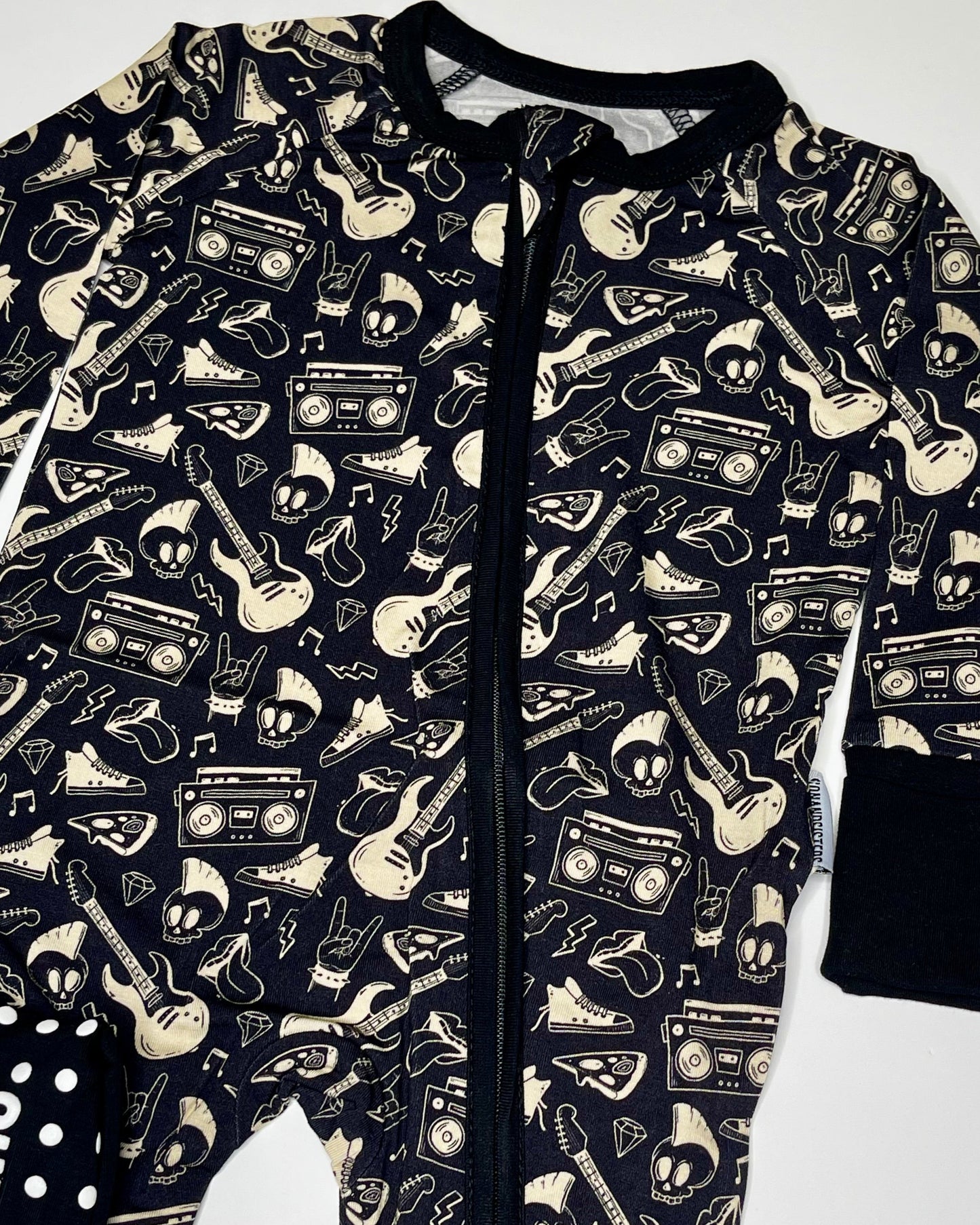 Rock & Roll Zip Sleepsuit